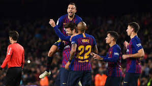 Game played at 5 jul 2020. Barcelona 2 0 Villarreal Report Ratings And Reaction As Blaugrana Win To Go Top Of La Liga 90min