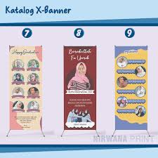 Check spelling or type a new query. Katalog Desain X Banner Untuk Promosi Ulang Tahun Wedding Wisuda Nirwana Digital Print