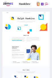Many talented developers offer freelance web development in addition to their day jobs or some of them have fully embraced the freelance life. Hawkdev Web Developer Portfolio Website Template