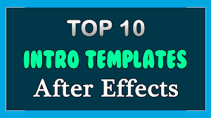 Download over 759 free after effects intro templates! Top 10 Free Intro Templates 2018 After Effects Topfreeintro Com