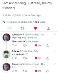 2 To The 1 To The 1 To The 3 Please Get Tommyinnit Of My Screen Tubbo Tommyinnit In 2020 Dream Team Im A Loser My Mood