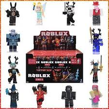 Roblox Series 6 Mystery Box Orange Pack Toys Action Figures Unused Account Codes Roblox Action Figures Cube Toy