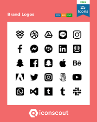 Download Download Brand Logos Icon Pack Available In Svg Png Eps Ai Icon Fonts Icon Pack Brand Logo Icon