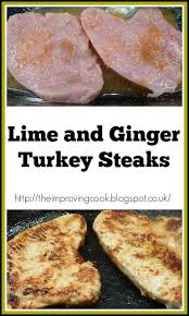 Bbq food & recipes browse our bbq recipes to find how to prepare your favorite grilled meats plus tips to make the perfect sauce or marinade. Lime And Ginger Turkey Steaks Recipe Turkey Steak Recipes Cooking Quick Dinner Recipes