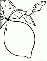 Give your little ones something to color christmas morning. Lemon Coloring Pages