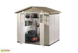 Abri De Jardin En Pvc Evo 200 Beige 162x202cm Abri De Jardin Abri Porte Battante