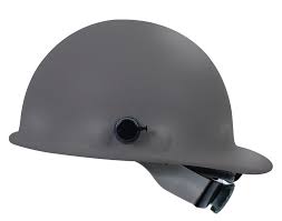 Fibre Metal P2aqsw Roughneck Hard Hat Quick Lok Swingstrap Suspension Gray Fibremetal Metal Hard Hats Hard Hat