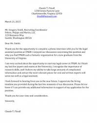 Thank You Letters Uva Career Center