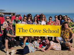 Saturday was the perfect winter day for a dip in the lake. Kudos to  co-captains Daron Teske and Jeff Linforth (for their leadership and for  rallying the Cove staff together), Adrienne Testa,