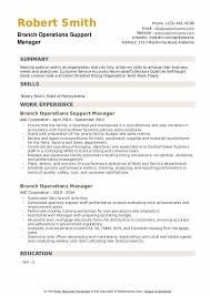 Account operation managers oversee the activities of a company related to customer accounts. Branch Operations Manager Resume Samples Qwikresume