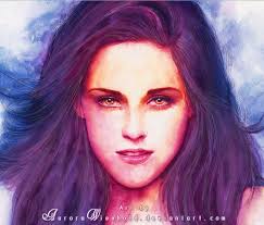 Bella Cullen watercolor painting by Aurora Wienhold