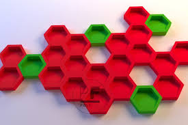 Diy Honeycomb 3d Model Template Diy Honeycomb Papercraft Templates Diy Printables