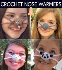 Nose warmers: a unique winter accessory