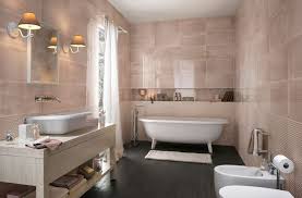 Badezimmer Braun Rosa