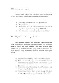 Contoh bagian awal surat tersebut adalah seperti berikut ini Bayaran Pendahuluan