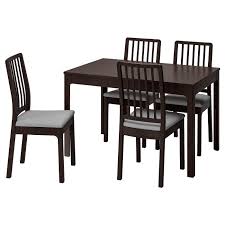 Ekedalen Table And 4 Chairs Dark Brown Orrsta Light Gray Ikea Ikea Dining Sets Cheap Dining Room Table Ikea Dining