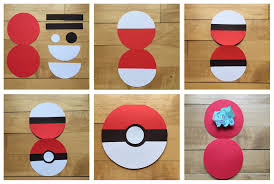 Easy Diy Pokeball Invitations Pokemon Party Invitations Pokemon Birthday Card Birthday Cards Diy