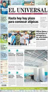 Duque instala mesa de diálogo nacional tras siete días de paro. Periodico El Universal Colombia Periodicos De Colombia Edicion De Miercoles 7 De Febrero De 2018 Kiosko Net