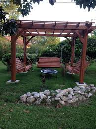 You start by building a hexagonal shape to hang the swings from. Pin On Outdoors