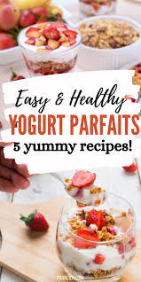 Healthy Delicious Fruit And Yogurt Parfaits Recipes Prancier In 2021 Parfait Recipes Healthy Yogurt Parfait Healthy Parfait