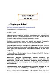 I tembikar ii alat penetak iii kapak genggam iv alat repihan. Pengenalan Zaman Prasejarah Di Malaysia Tingkatan 1 Balebaleblogs