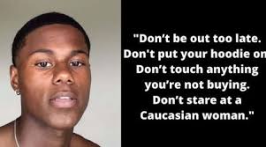 A black teen shared a list of rules his mom makes him follow when he's  outside. It's now viral.