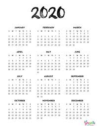 Free 2020 calendar template word, excel, pdf the year 2020 includes many important dates and days of the year, which mean you can choose from the specific 2020 calendar template word that is available in the word format with all the important numbering and points. Free Printable 2020 Monthly Calendar Pdf Ø¨Ø§Ù„Ø¹Ø±Ø¨ÙŠ Ù†ØªØ¹Ù„Ù…