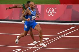Lamont marcell jacobs, who was born in texas but moved to italy as a child, is the first italian in history to win an olympic medal in the men's the new 100m king: 6fs J5t9gstdpm