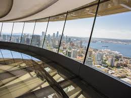Among the new features are a cantilevered staircase and. Seattle S Space Needle Unveils Its 100m Renovation Conde Nast Traveler