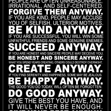 Give the world the best you've got anyway. Mother Teresa Quote Laminated Framed Poster 24 X 36 Plaques Signs Aliexpress