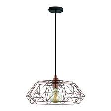 Suspension Plafonnier 2 En 1 Pitta Cuivre Castorama