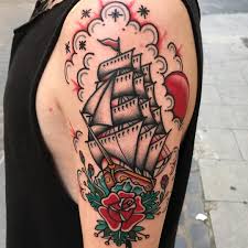 Ferran Coll Ferrancoll On Instagram Barco Para Javi Una Placer Tronco En Artsteel Fightters Gironatattoo Tattoos Tattoo Designs Geometric Tattoo