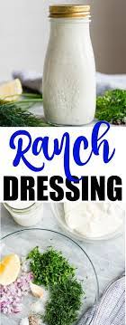 Homemade Ranch Dressing Recipe Culinary Hill Recipe Ranch Dressing Recipe Homemade Homemade Ranch Homemade Ranch Dressing