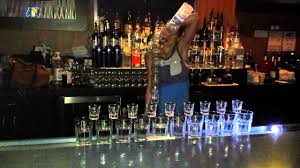He slides up to the bar and announces: Best Bartender Js Bar Shot Tricks Youtube