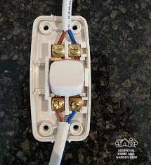 Connect the black wire lead (the line) on the switch to the hot wire from the power source, using a wire connector. How To Replace A Lamp Cord Switch Quickly And Easily Essential Home And Garden