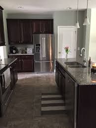 Paint Is Sherwin Williams Oyster Bay Kitchen Paint Kitchen Wall Colors Green Kitchen Walls