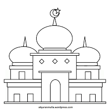 Embed this art into your website: Contoh Gambar Karikatur Masjid Ideku Unik