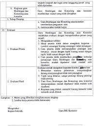 Kegiatan bimbingan dan konseling yang dievaluasi. Contoh Evaluasi Analisis Dan Tindak Lanjut Bk Temukan Contoh