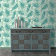 Papier Peint Intisse Feuille De Palme Vert Papier Peint Papier Peint Feuilles Papier Peint Intisse