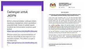 Sistem pendidikan di malaysia telah mengalami pelbagai transformasi sejajar dengan perubahan. Orang Awam Dipelawa Kongsi Idea Tambahbaik Sistem Pendidikan Negara Kpm