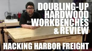 Visit store #1732 for your home improvement projects. Hacking Harbor Freight Hardwood Workbenches Review Youtube