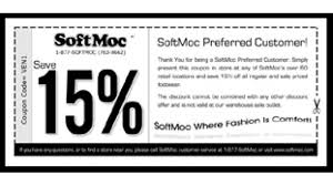 Softmoc Printable Coupon For An Extra 15 Discount On Your Shoes