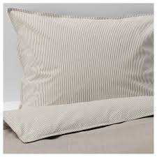 Ikea Blavinda Full Queen Duvet Cover And Pillowcases Set Thin Light Brown Stripes On Beige Check This Awes Beige Duvet Covers Duvet Covers Bed Duvet Covers