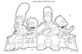 Dibujos De Los Simpson Para Colorear