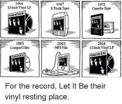 Cassette to mp3 converter, blumway portable cassette recorder player, audio music cassette tape to digital converter player with earphone, no need computer 3.8 out of 5 stars 1,826 2 offers from $24.99 1964 12 Inch Vinyl Lp 1967 8 Track Tape 1972 Cassette Tape Beatles Beatles 1985 Compact Disc 2005 Mp3 File 2014 12 Inch Vinyl Lp Beatles Beatles For The Record Let It Be Their