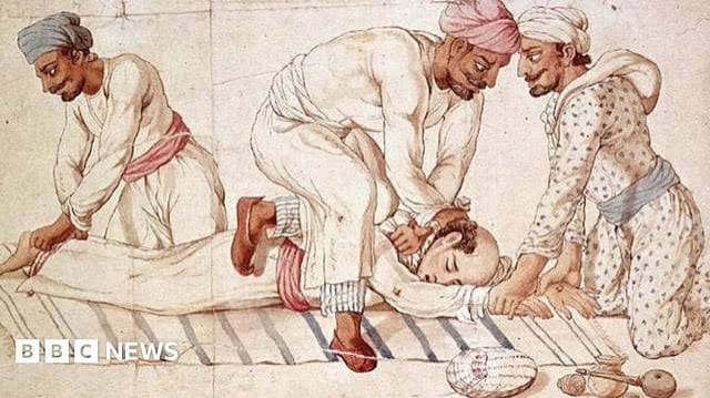 TIL the word 'Thug' comes from the term Thuggee, which referred to an organised cult of killers in India. In the nineteenth century, many thugs were hung by British leaders in India
