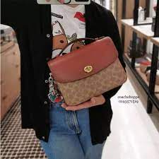 Coach Cassie Crossbody In Signature Canvas Shopee Malaysia
