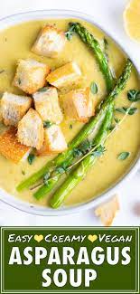 Cream Of Asparagus Soup Recipe Vegan Dairy Free Evolving Table Recipe Asparagus Soup Healthy Soup Recipes Vegan Recipes Easy