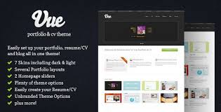 Review Download Vue Portfolio Cv Wordpress Theme On This Post We Are Discovring One Of The Best Portfolio Website Inspiration Portfolio Wordpress Theme