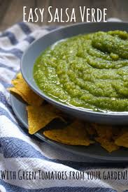 Salsa Verde Or What To Do With Your Garden S Green Tomatoes Weavers Orchard Recipe Green Tomato Recipes Tomato Recipes Green Tomatoes